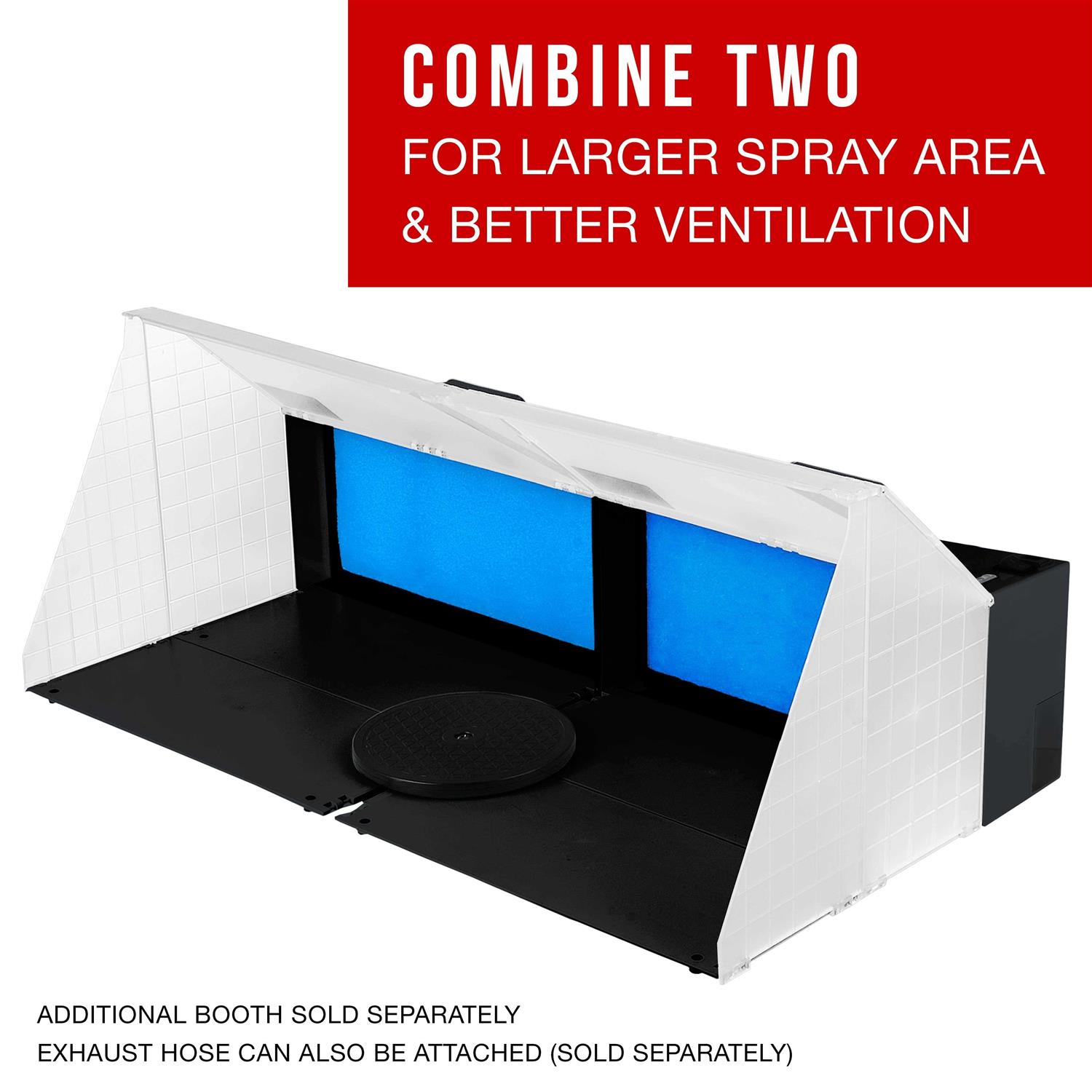 Master Airbrush Brand Portable Hobby Airbrush Spray Booth for Painting All Art - Image 3