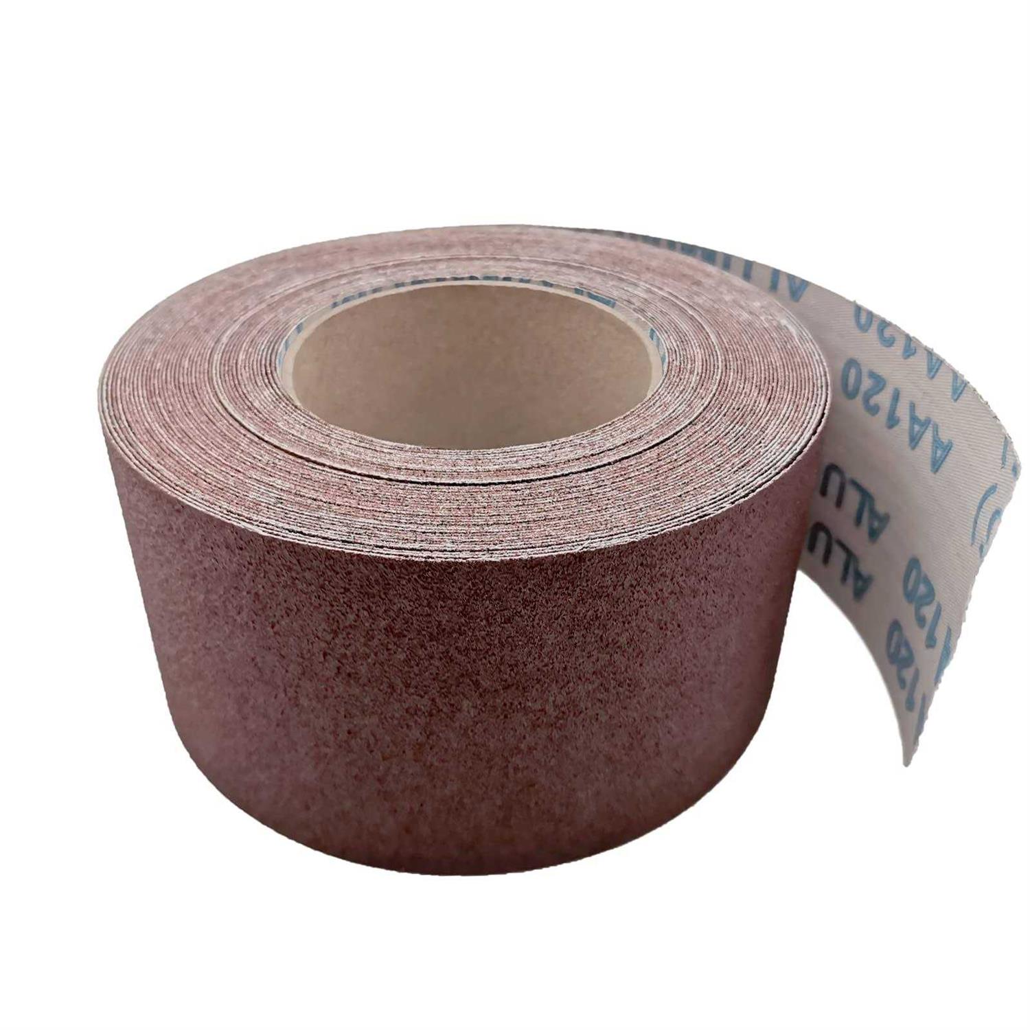 Grit Sandpaper Roll 3 Inch x 49 Feet Emery Cloth Roll Aluminum Oxide Abrasive Paper Roll Continuous Sandpaper for Metalworking - Image 3