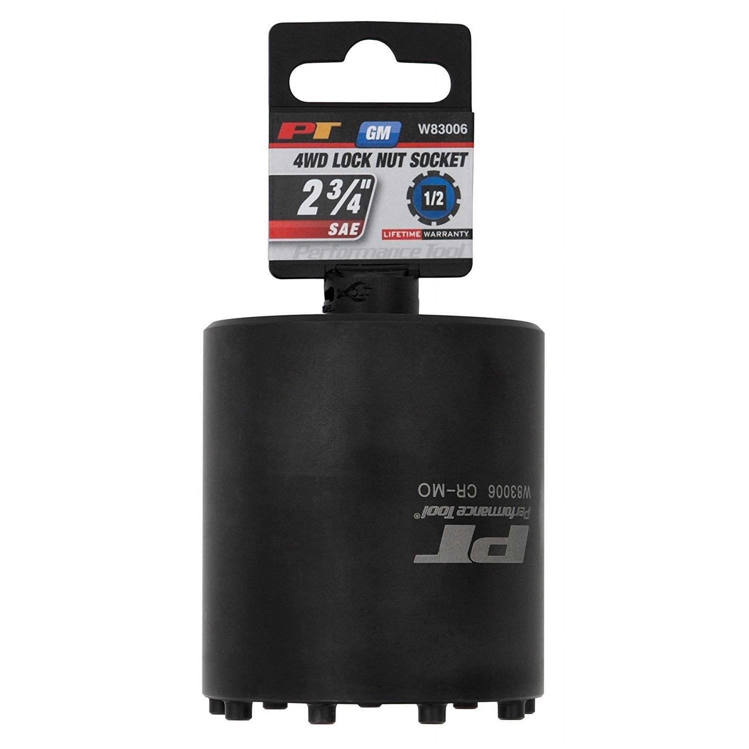 Performance Tool W83006 Axle Nut Socket