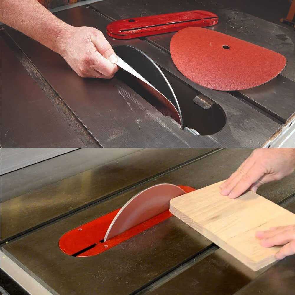 EMILYPRO Table Saw Balance Blade & 10 Sanding Disk & Calibration with 5/8 Arbor - Image 3