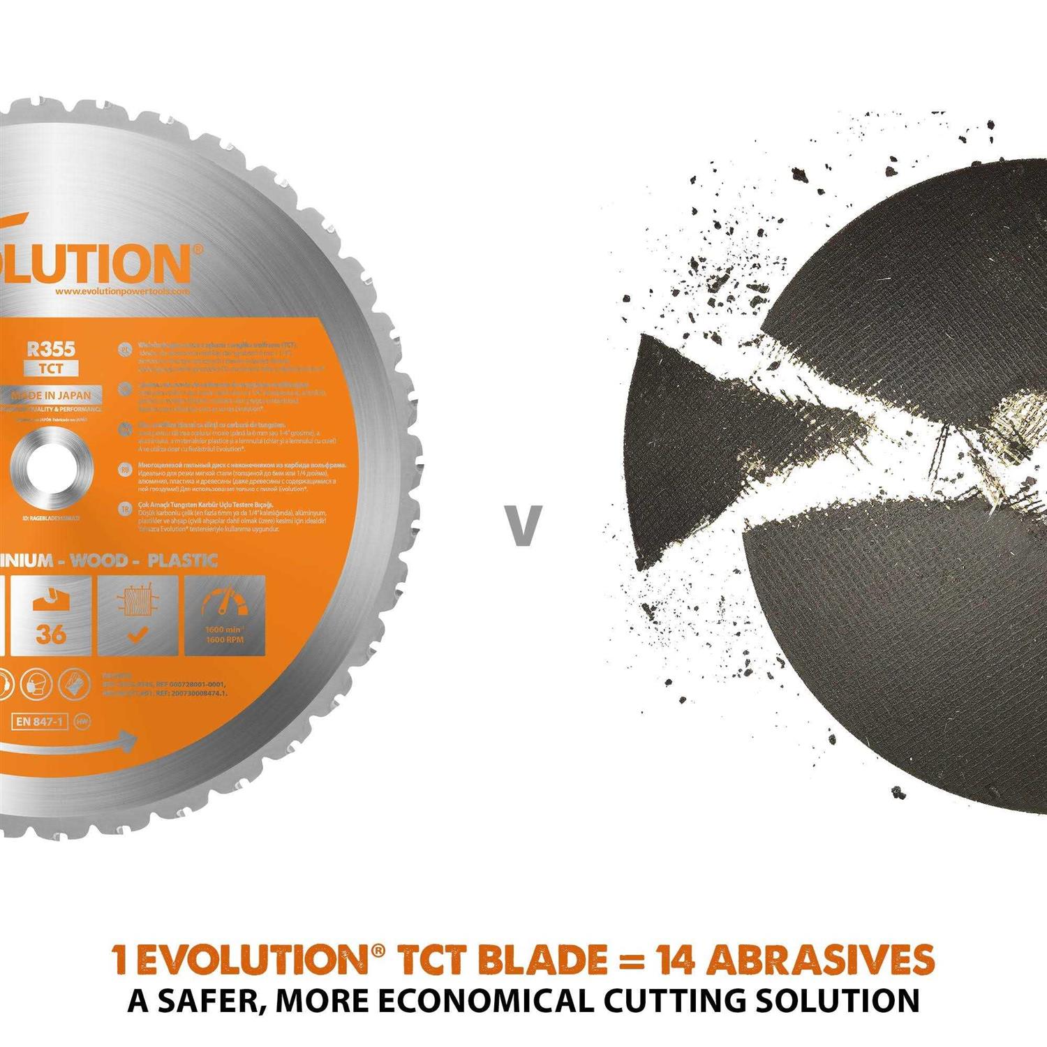 Evolution Blade Multi-Purpose 14 RAGE355BLADE - Image 3
