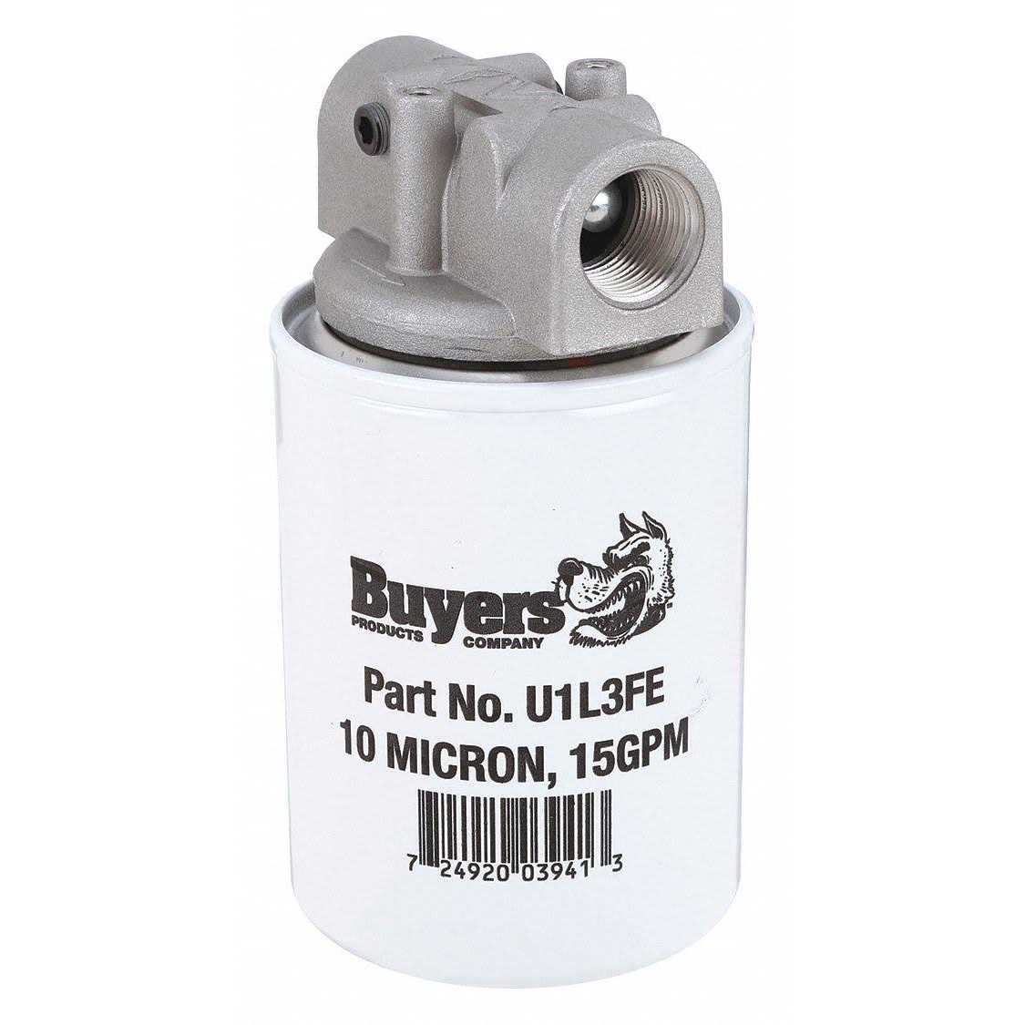 Buyers Products Filter Assembly 10 Micron 25 Psi Bypass HFA11025 - Image 5