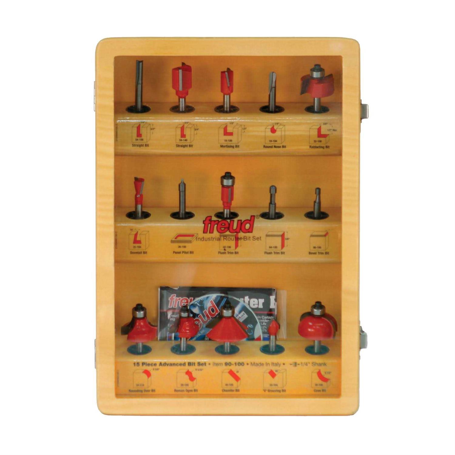 Freud 91-108 9 Piece Basic Bit Set - Image 4