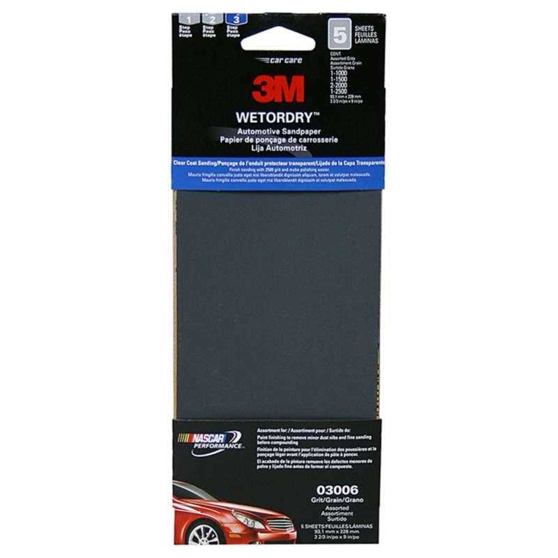 3M Wetordry Automotive Sandpaper - Image 3