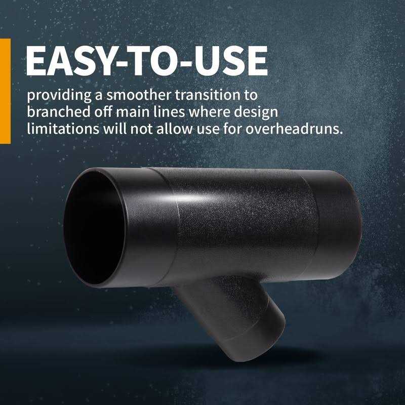 POWERTEC 70190 4-Inch by 2-1/2-Inch Y-Fitting - Image 4