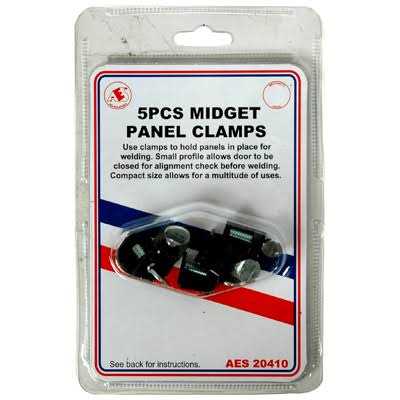 AES Industries 20410 Midget Panel Clamp Set 5Pc - Image 4