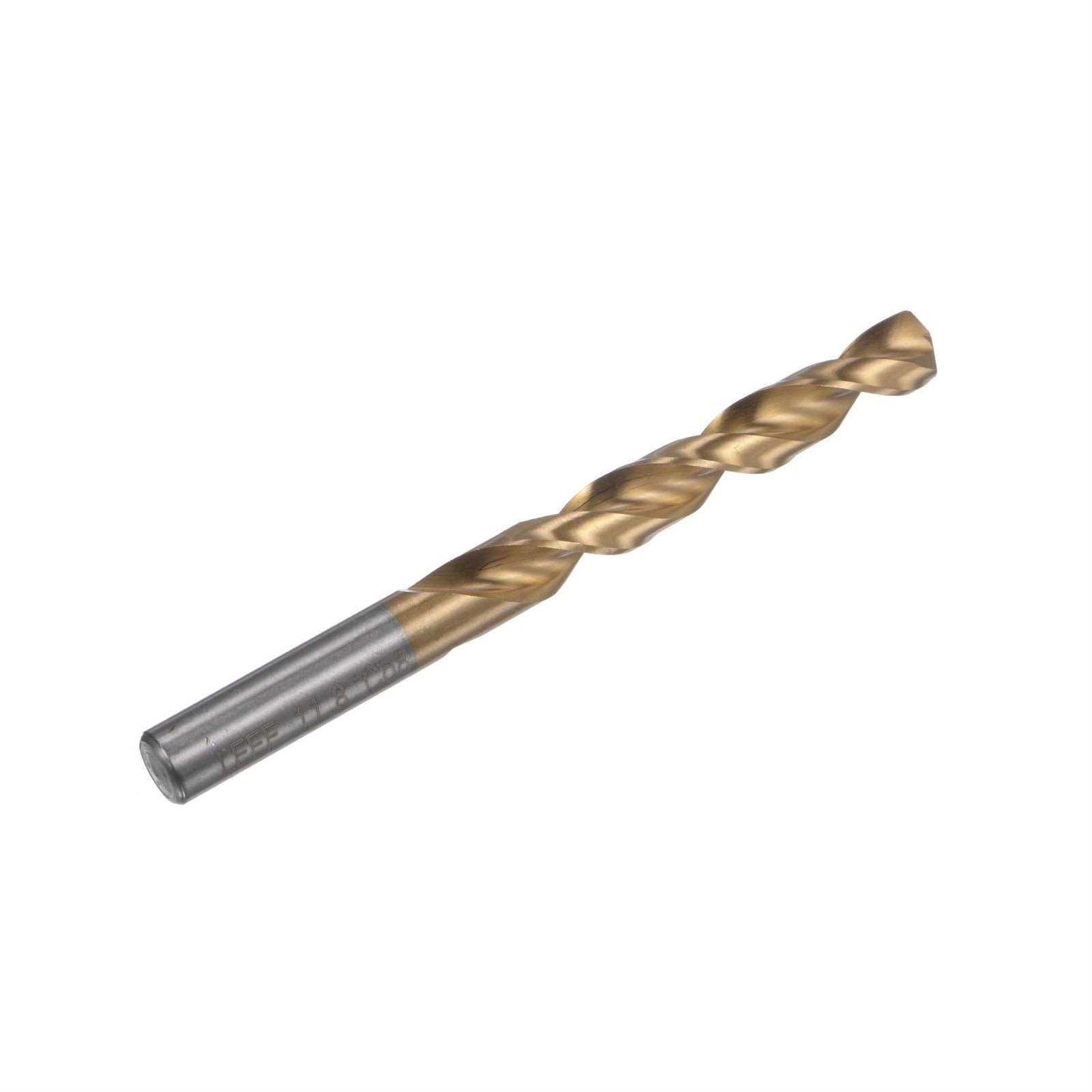 Harfington Titanium Coated M42 High Speed Steel 8% Cobalt Twist Drill Bit - Image 4
