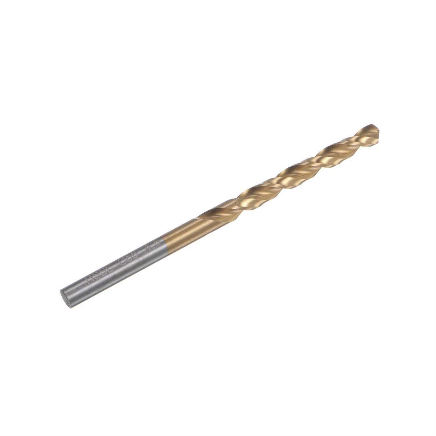 Harfington Titanium Coated M42 High Speed Steel 8% Cobalt Twist Drill Bit - Image 5