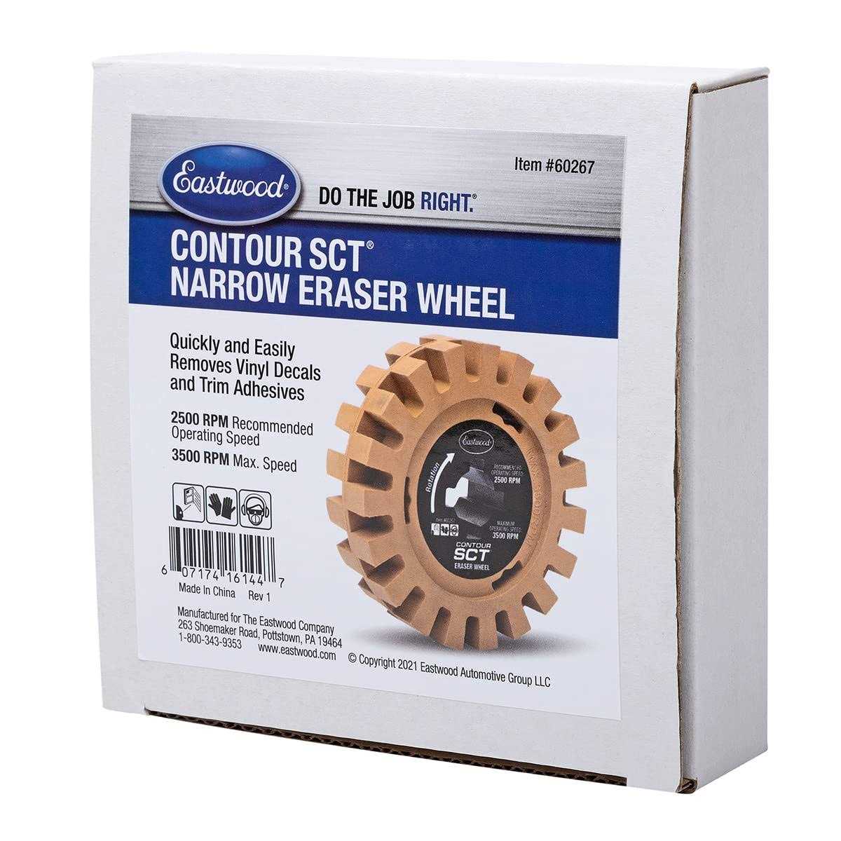Eastwood Contour SCT Narrow Eraser Wheel - Image 4