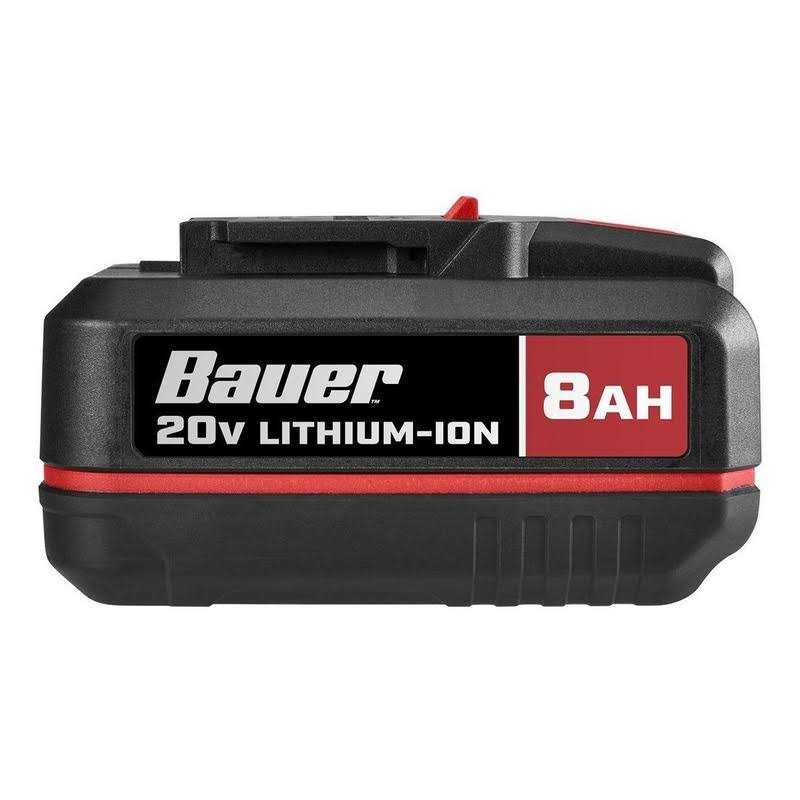 Bauer 20V 8 Ah High-Capacity Lithium-Ion Battery - Image 4