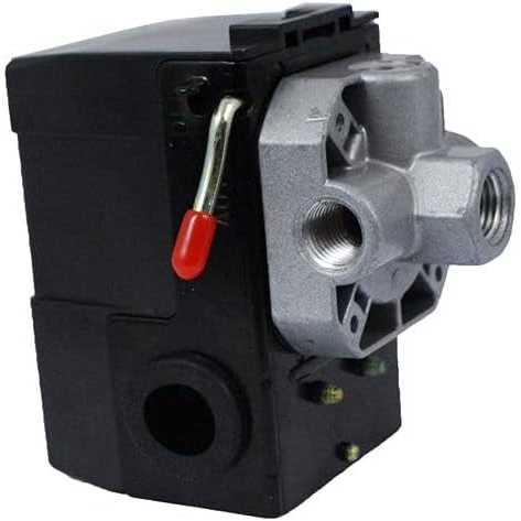 Heavy Duty Pressure Switch for Air Compressor 135-175 psi Four 4 Port 26 Amp by lefoo - Image 5