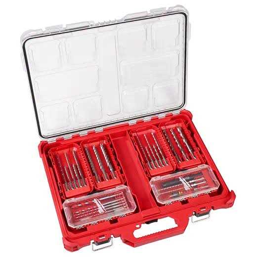 Milwaukee SHOCKWAVE Impact Duty Carbide Hammer Drill Bit Concrete Screw Install Kit 7pc - 48-20-9097 - Image 4