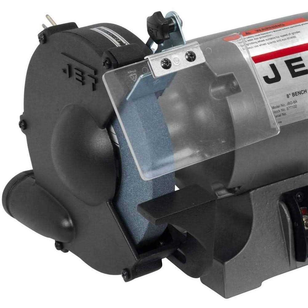 Jet 577102K JBG-8A, 8 Shop Bench Grinder and JPS-2A Stand - Image 4