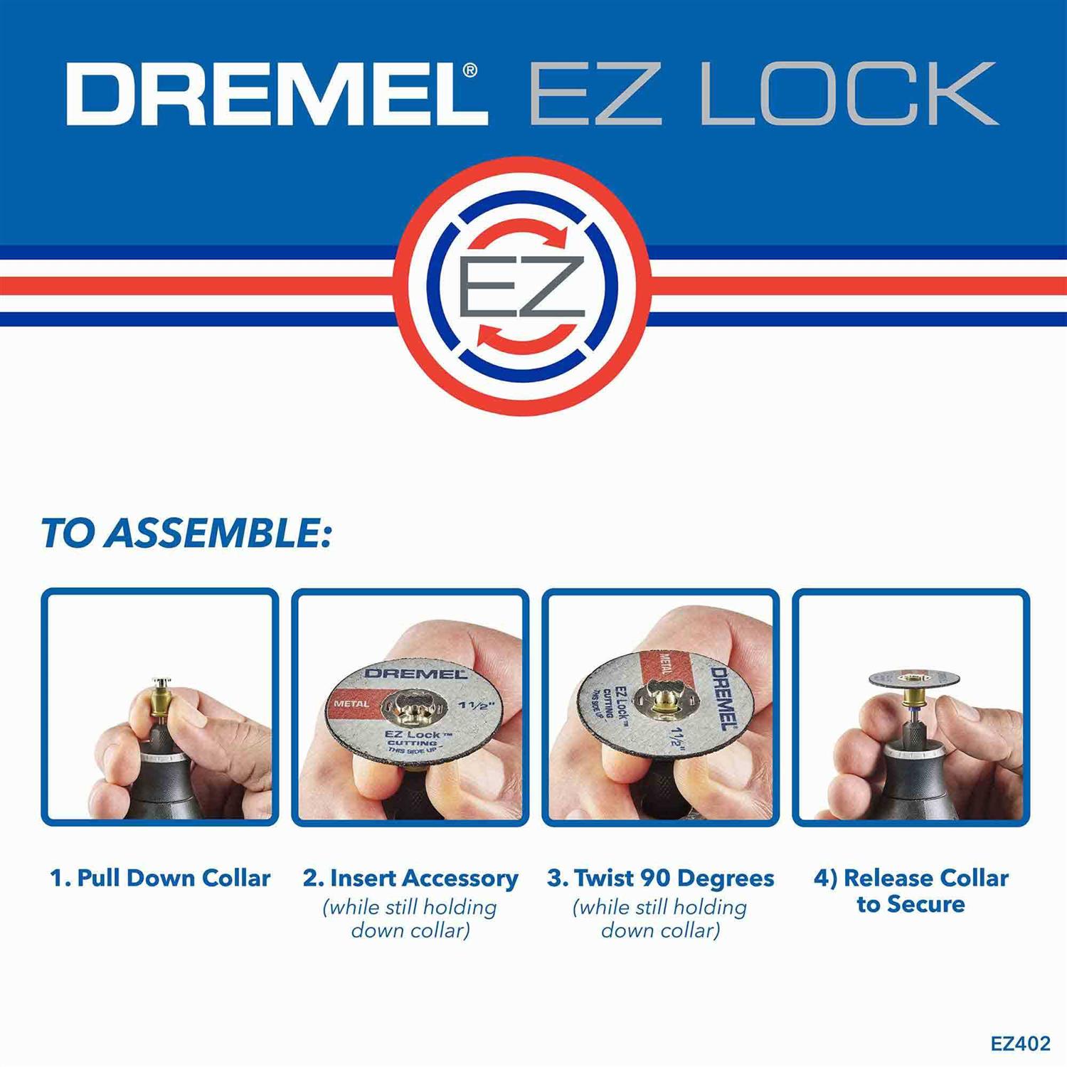 Dremel EZ545 EZ Lock Diamond Wheel - Image 3