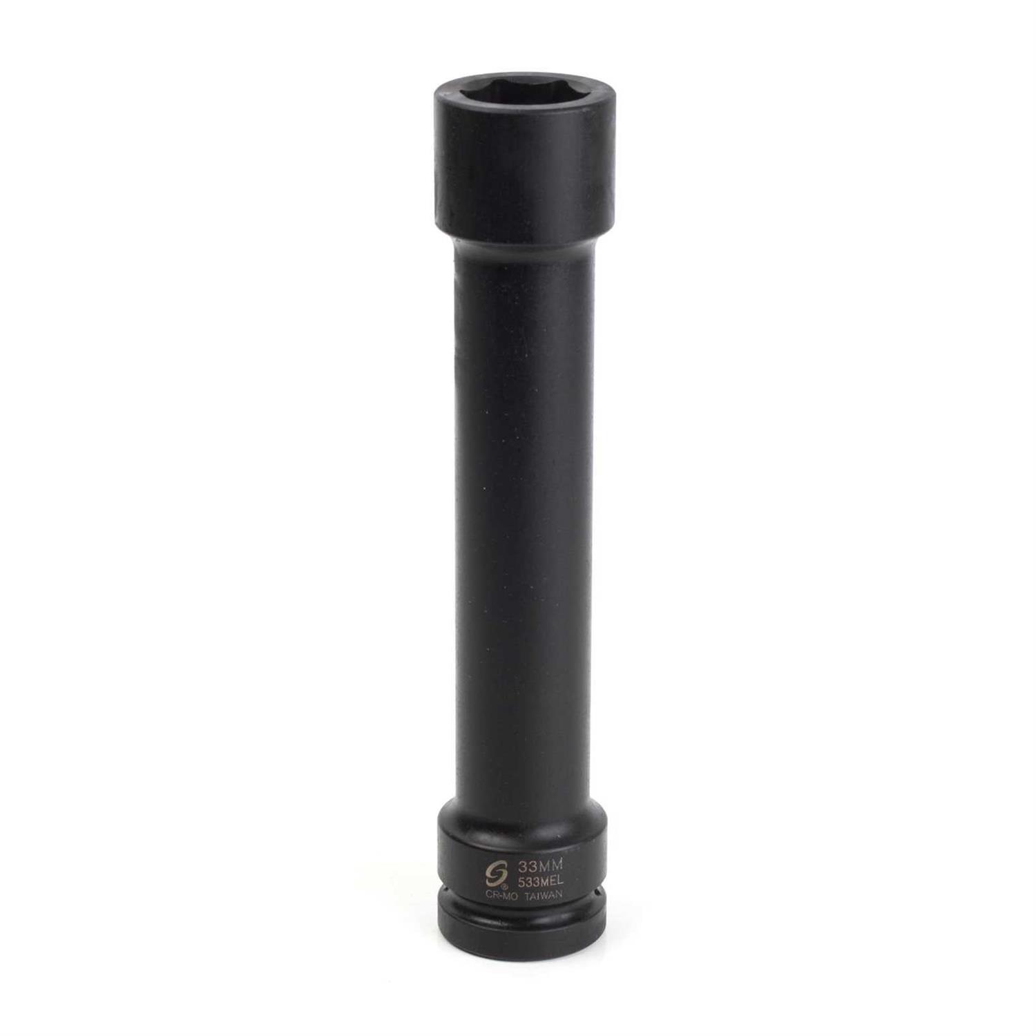 Sunex 533MEL 1 Drive Extra Long Impact Socket 33mm - Image 4