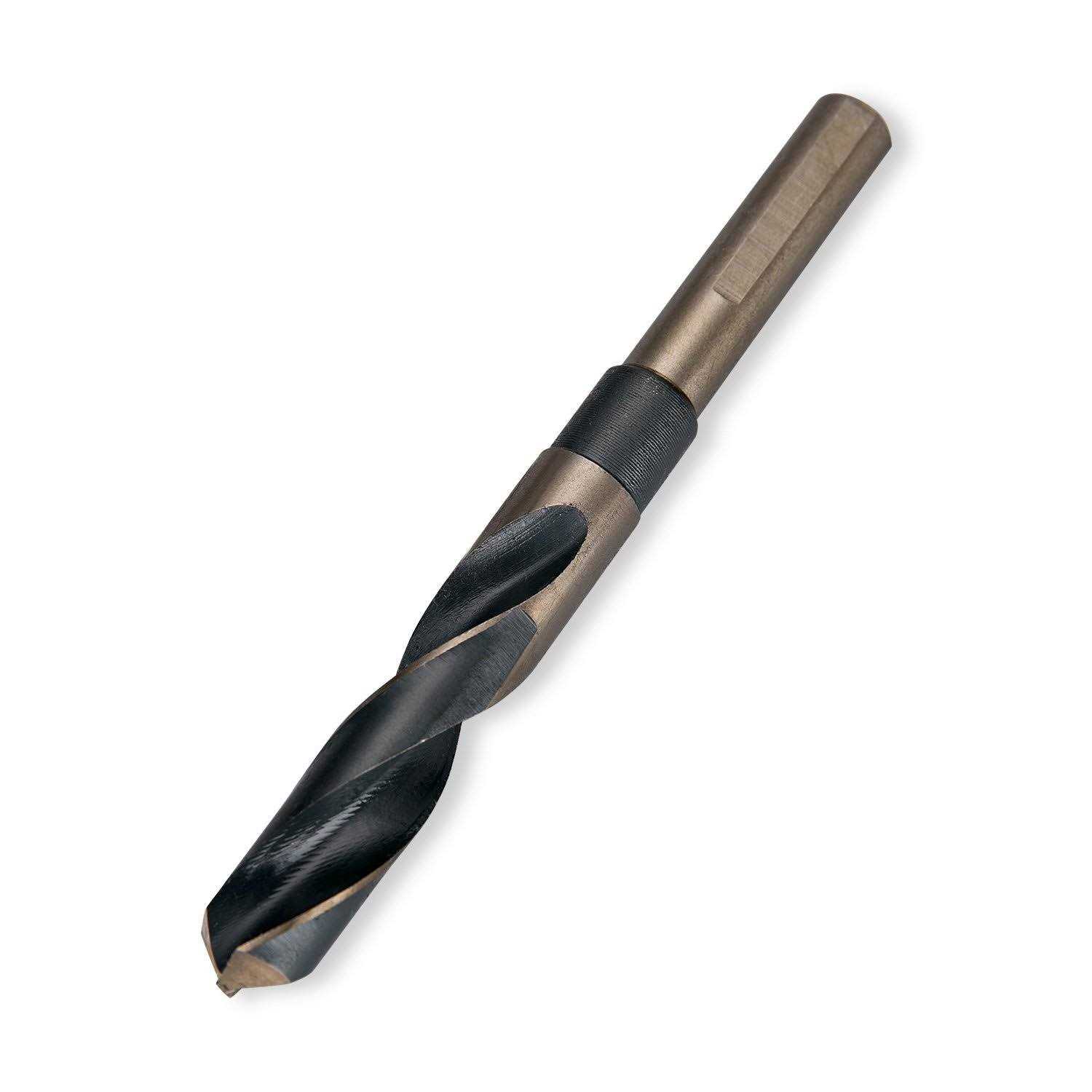 EFFICERE 8-Piece Premium 1/2” Reduced Shank Silver and Deming Large Drill Bit Set in Aluminum Carry Case - Image 5