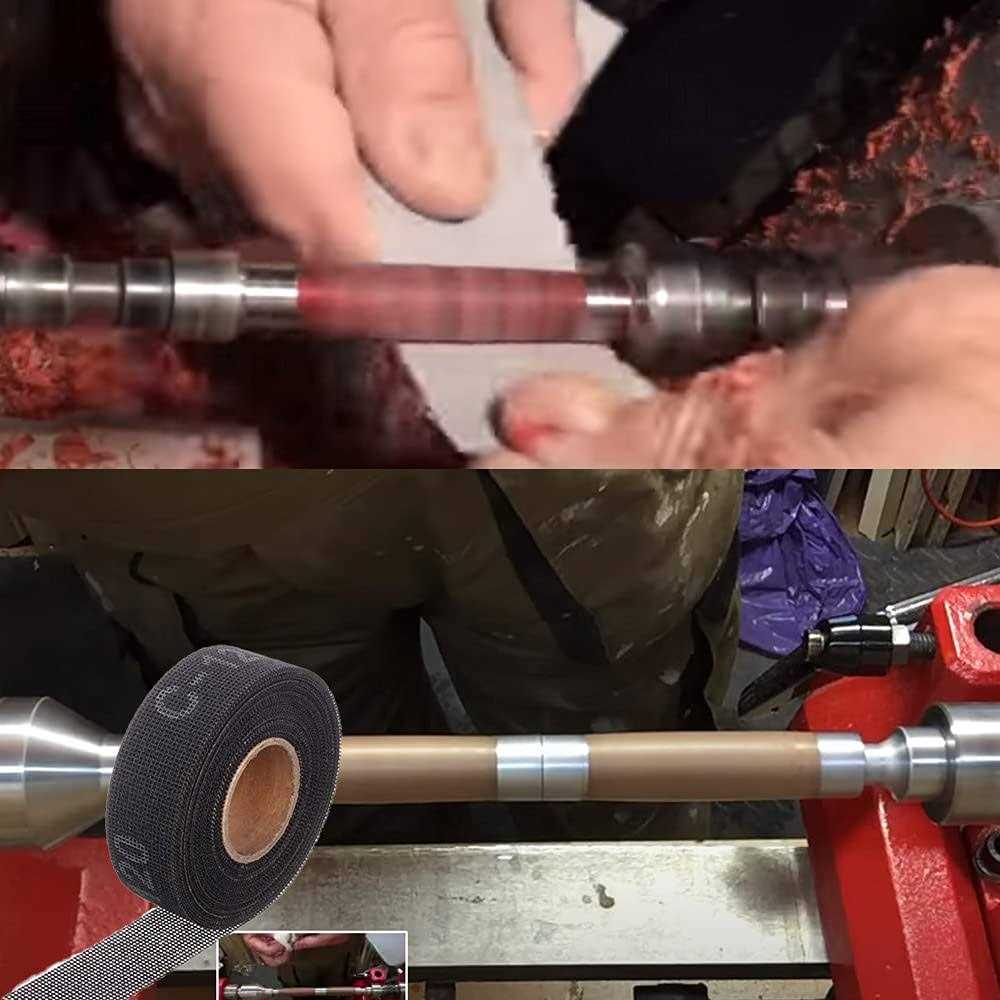 EMILYPRO Sanding Rollsplumbing Sanding Cloth 11yd Plumbers Double Side Open Meshaluminum Oxide Grit - Image 5