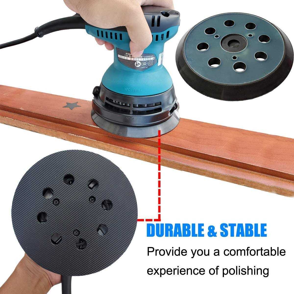 2 Pack 5 Inch Replacement Sander Pad for DeWalt Random Orbit Palm Sander DW421 - Image 3