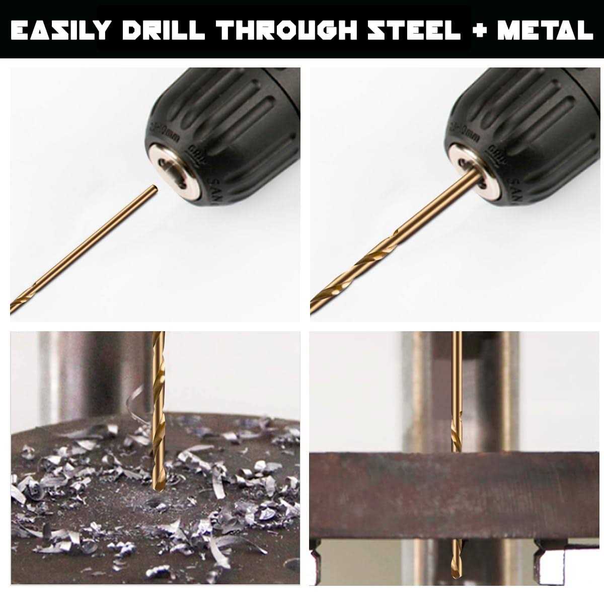 Owl Tools Generic 3/32 Cobalt Drill Bits 13 Pack of M35 Cobalt Drill Bits with Storage Case - Image 3