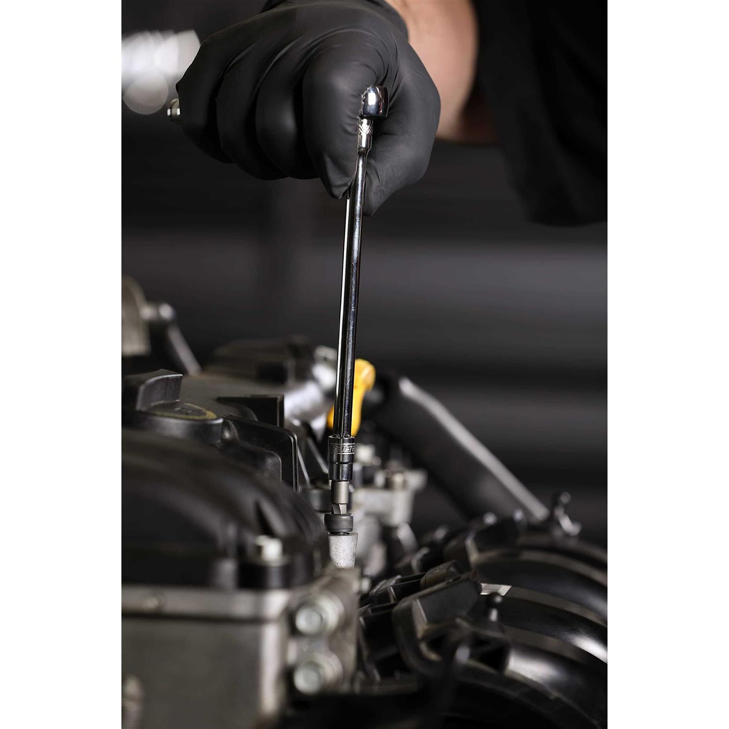 ARES 31007 – 14-Piece Metric Damaged Fastener Remover Hex Bit Socket Set – Premium Steel Bit Sockets Remove Heavily Rounded and Stripped Fasteners – - Image 5