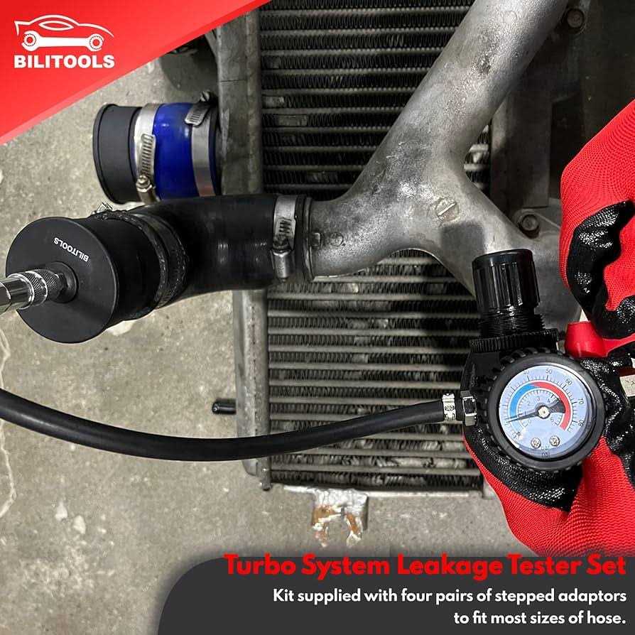 BILITOOLS 9-Piece Turbo System Leakage Tester Set Turbocharger Turbo Boost Leak Tester 1-3/8 - Image 3