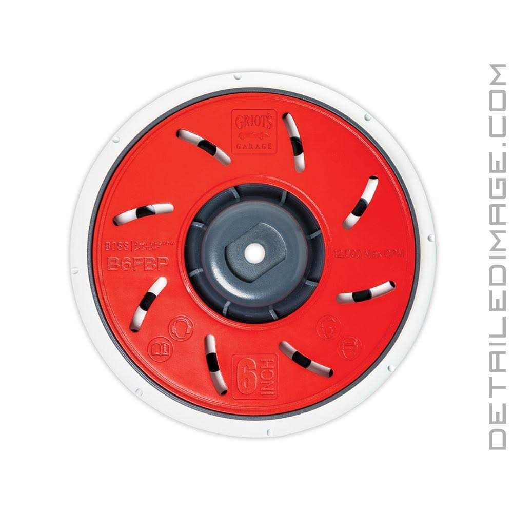 Griots Garage 6in Vented Orbital Backing Plate - Image 3