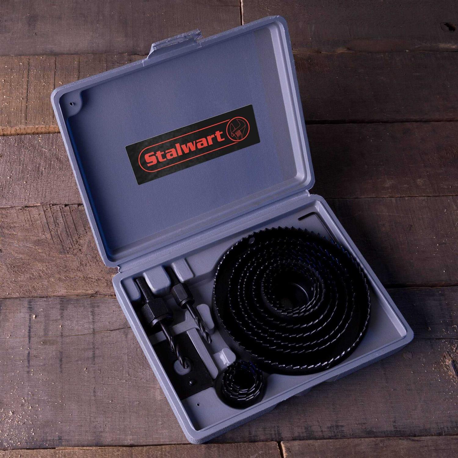 Fleming Supply Bi-metal Arbored Hole Saw Kit Set with Hard Case 140817QAD - Image 4