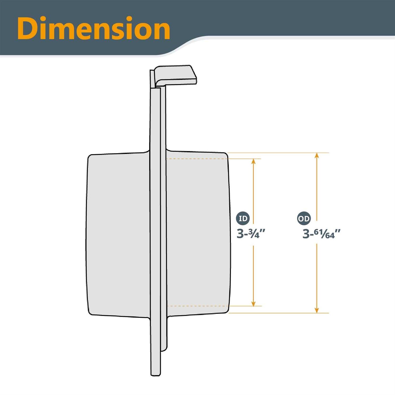 Powertec 70108 4 Inch Blast Gate for Dust Collector/Vacuum Fittings - Image 5