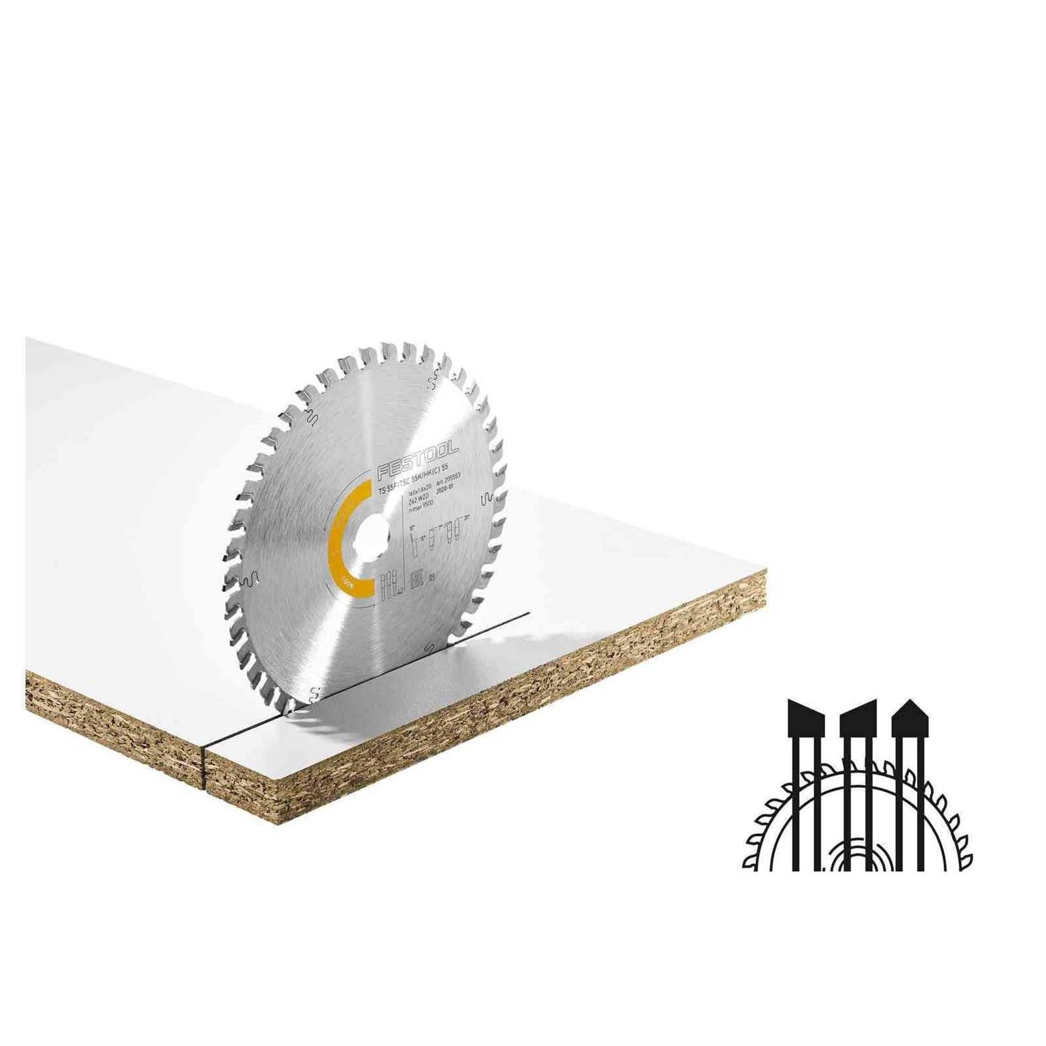 Festool 495377 Fine 48-Tooth Saw Blade for TS 55 - Image 4
