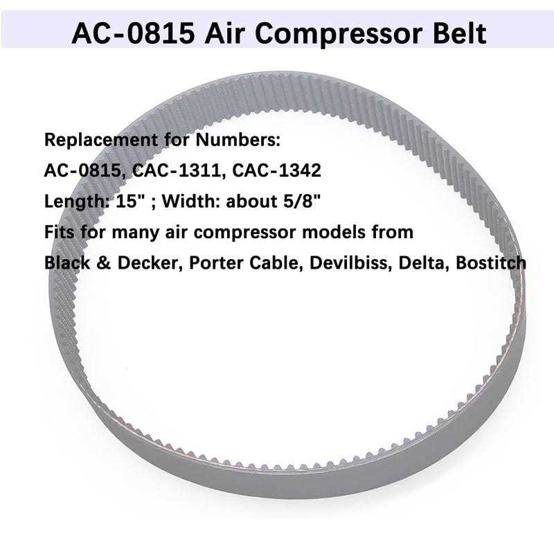 Homhelar AC-0815 Air Compressor Belt for Craftsman Replaces Part Numbers CAC-1311 - Image 5