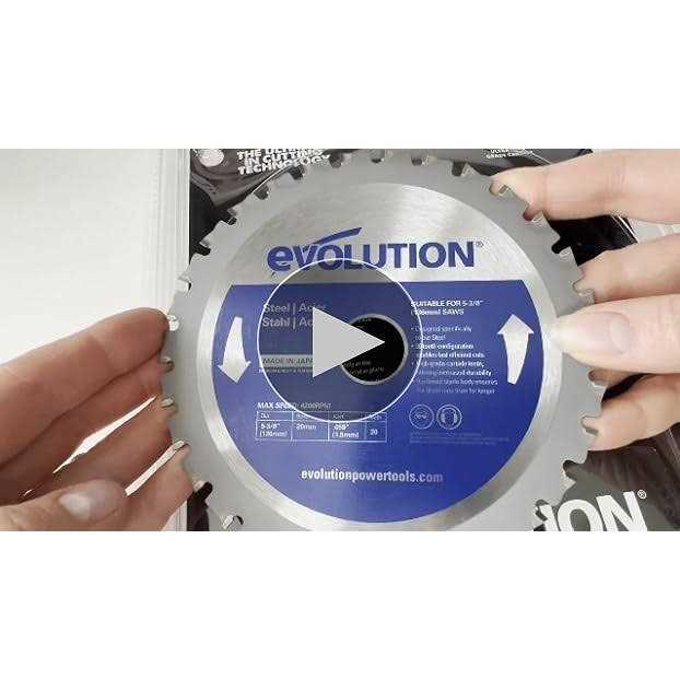 Evolution 14 in. Aluminum Cutting Blade - Image 3