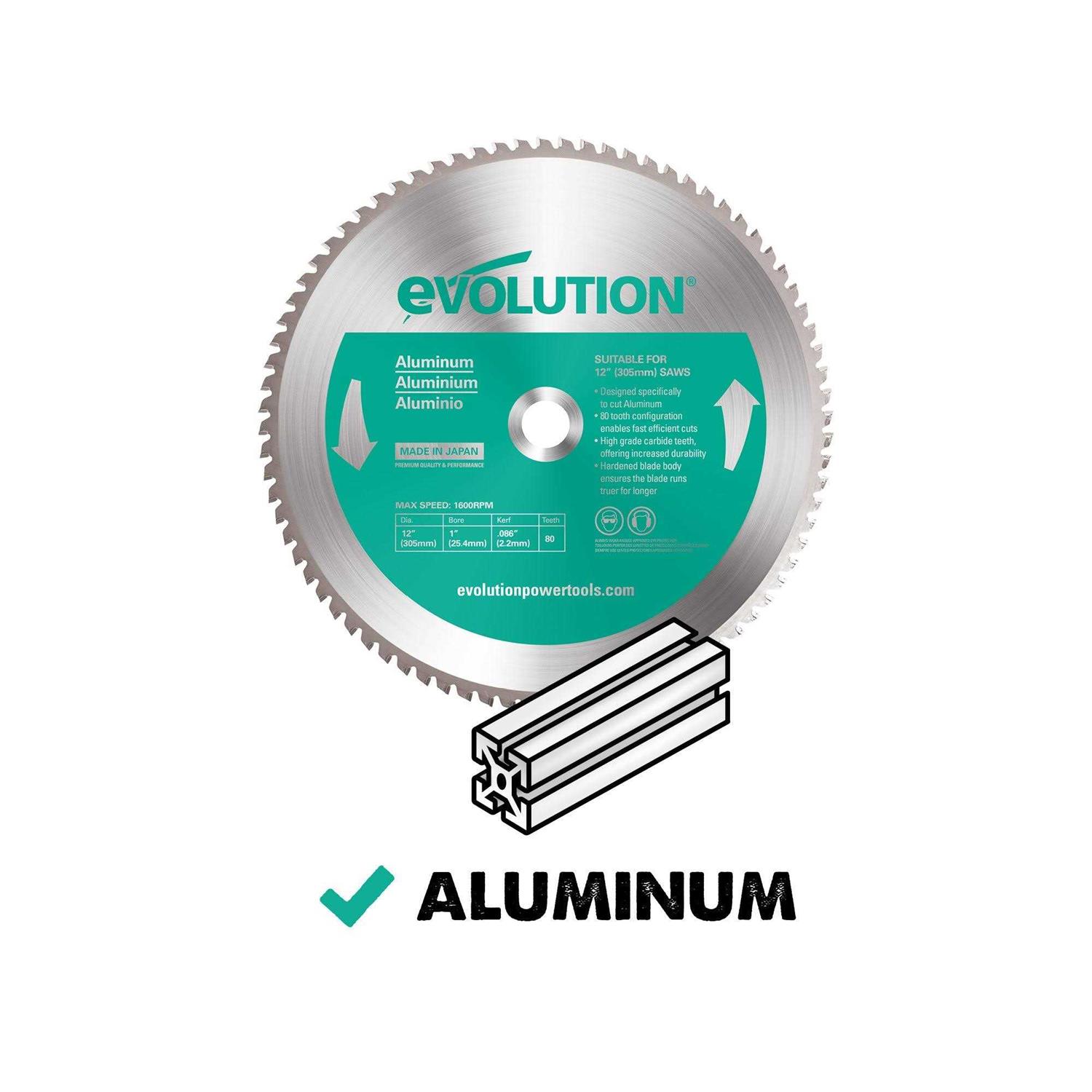 Evolution 14 in. Aluminum Cutting Blade - Image 5