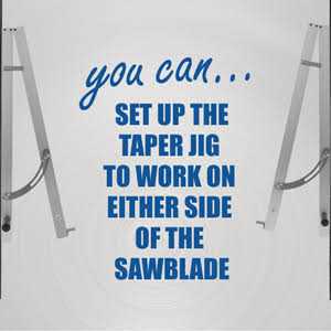 Fulton Taper Cutting Jig for Creating Tapered Angles Up to 15 Degrees on Your Table Saw - Image 4