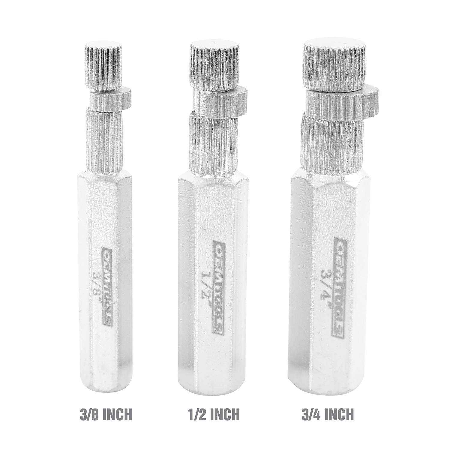 OEMTOOLS 25441 Internal Pipe Extractor Set Fitting Extractor - Image 4