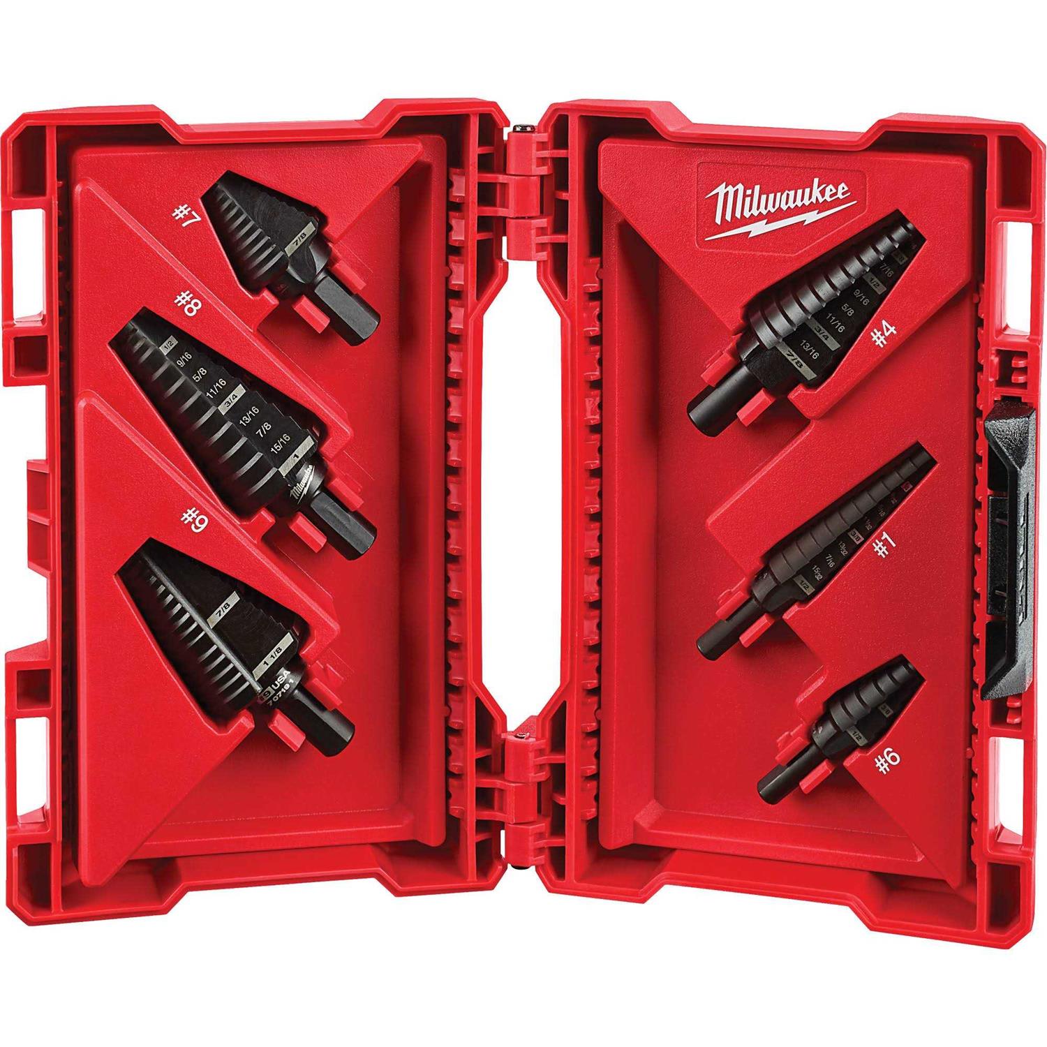 Step Drill Bit Set 6 Milwaukee - Image 5