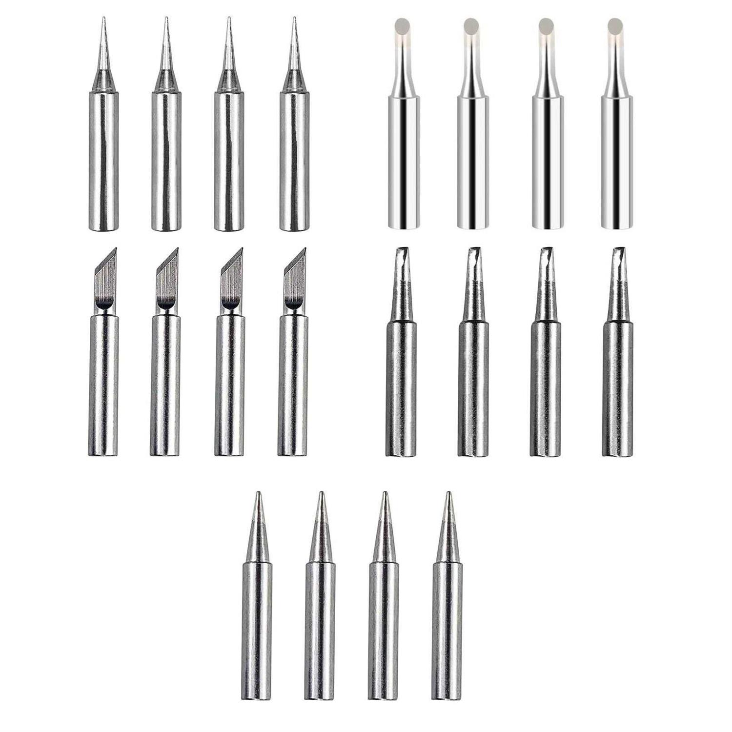 ShineNow 900M Soldering Iron Tips for Hakko 936,937,907 Atten, Quick,Ryobi, Aoyue, Yihua,Vastar,Sywon,Tabiger,SOAIY and X-Tronic Soldering Station - Image 5