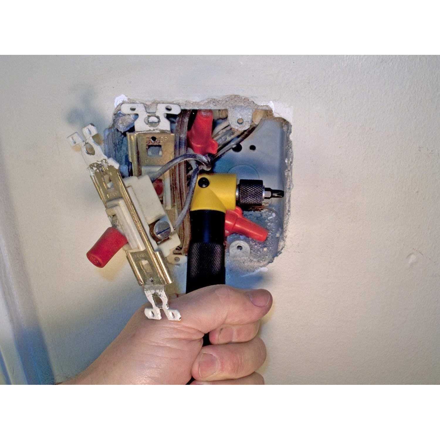 Christmas Special Tool Gift Right Angle Drill & Screwdriver Attachment Gift Tool Kit Tight Fit Hex Bit 90 Degree Angle Adapter Power Drill Accesso - Image 5