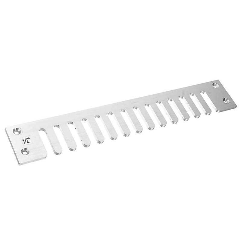 NINEFOX 9/16 Inch Pitch Dovetail Template Router Template Kit for Through Dovetail and Box Joints Wood Dovetail Tenoner Woodworking Tool - Image 5