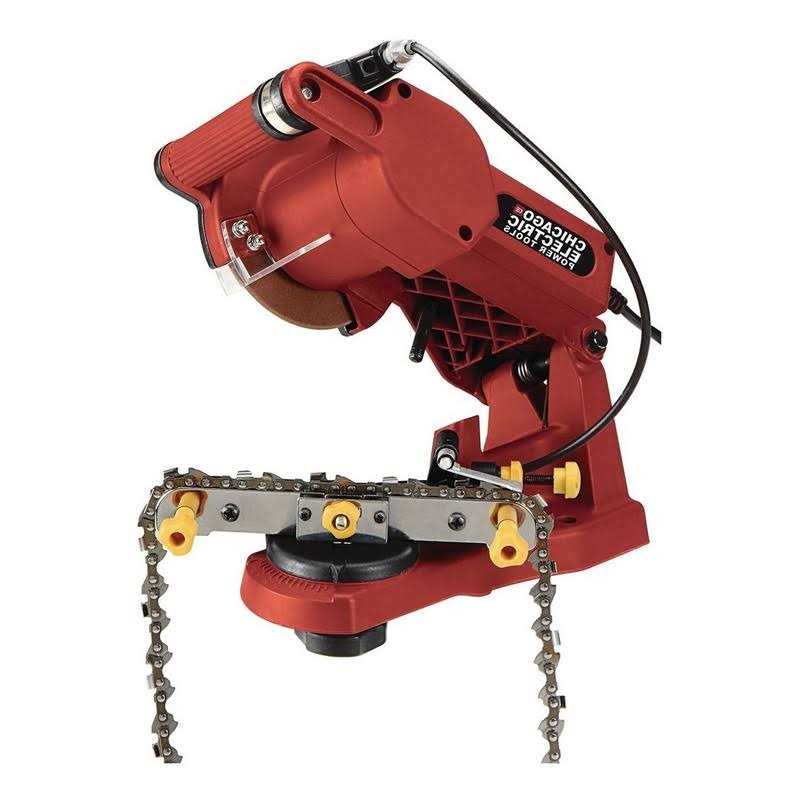 Chicago Electric Power Tools 4-1/4 in. Aluminum Oxide Grinding Disc for Chain Saw Sharpener - Image 2