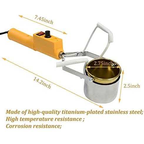 funornam portable lead Melting Pot for fishing weight molds - Image 3