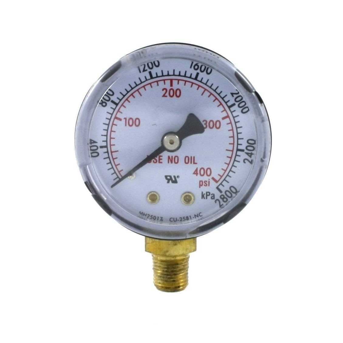 Low and High Pressure Gauges for Propane Regulator 0-30 psi & 0-400 psi - Image 4