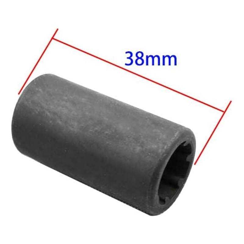 13.5MM Brake Caliper Socket 7 POINTS 3/8 DRIVE 38mm LONG FOR AUDI 7 Teeth Socket - Image 3