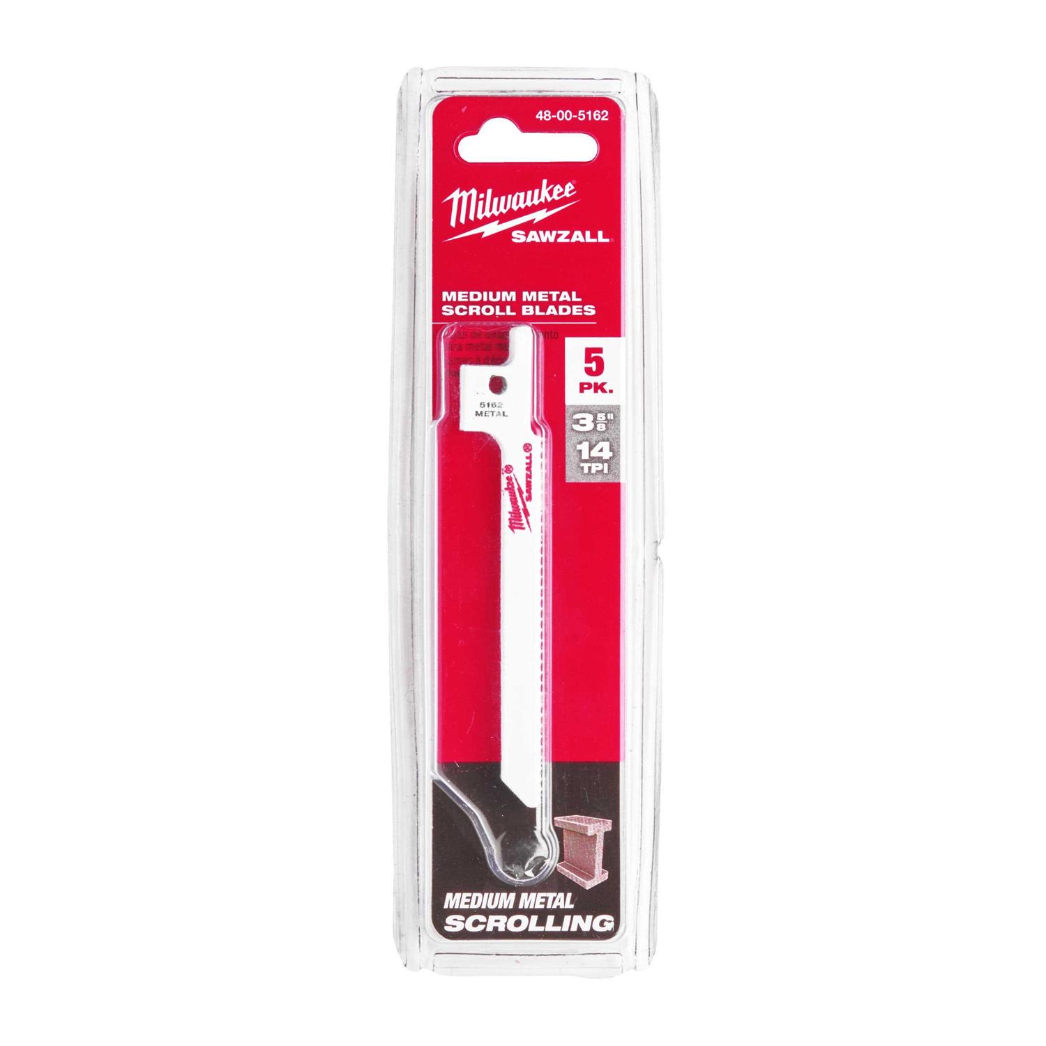 Milwaukee Sawzall Reciprocating Saw Blade 48-00-5162 14 TPI - Image 4