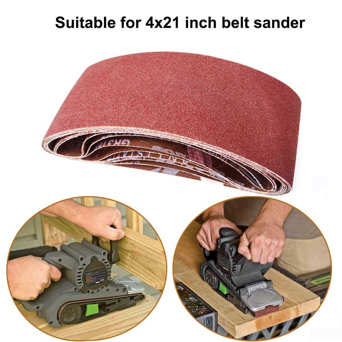 Aiyard Aluminum Oxide Sanding Belts - Image 3