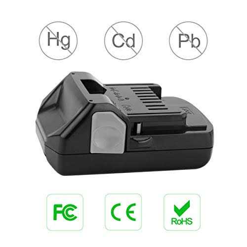 Joiry 18V Battery for Hitachi 2.5Ah Li-ion Replacement BSL1830C BSL1815X BSL1815S BSL1830 339782 330139 330557 - Image 3