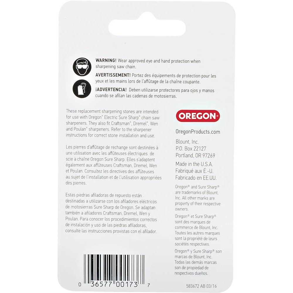 Oregon Replacement Sharpening Stones - Image 5