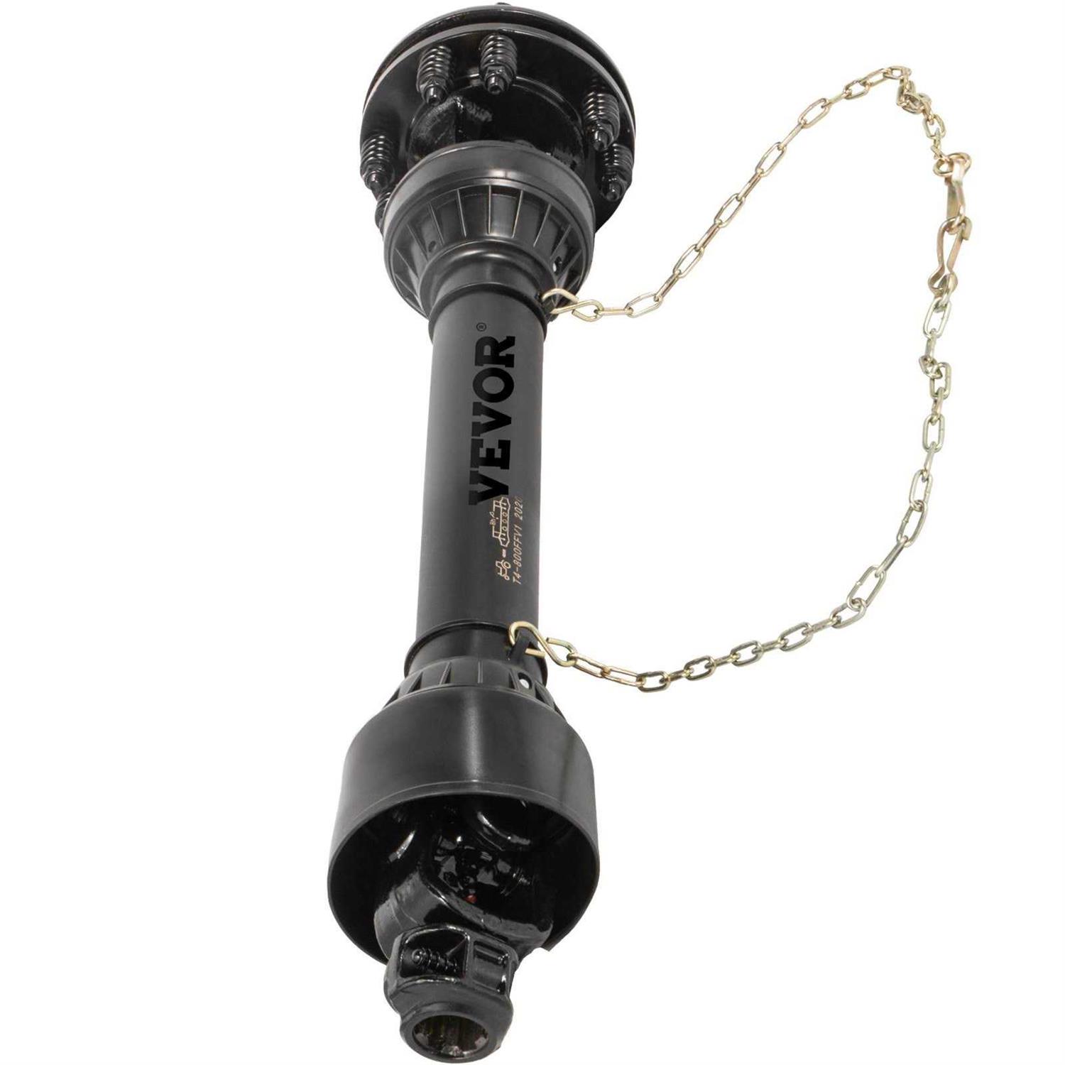 Vevor Pto Shaft, 1-38 6 Spline Tractor and Implement Ends Pto Driveline Shaft - Image 5