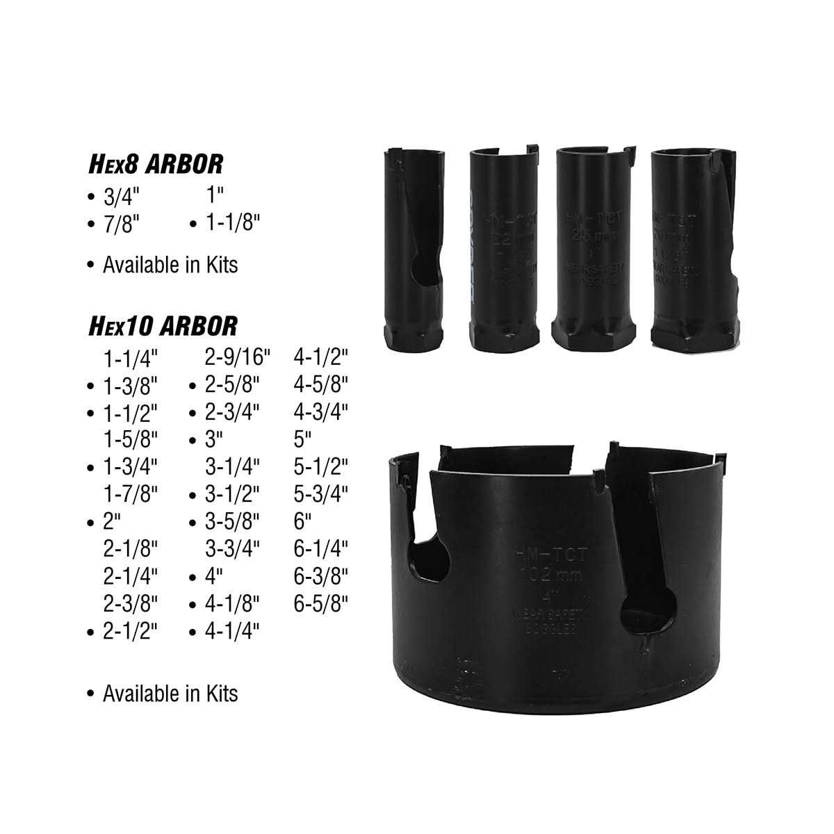 Spyder 6-in Carbide-Tipped Non-Arbored Hole Saw - Image 4