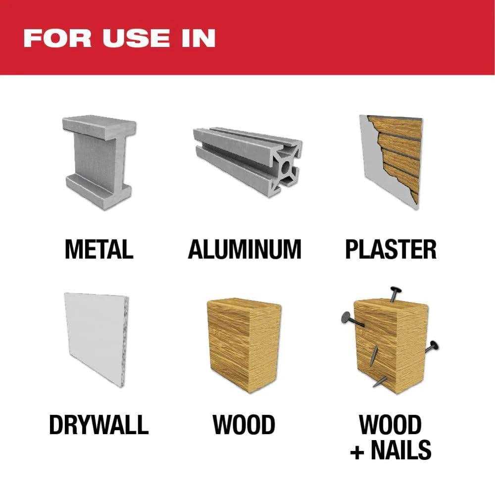 Milwaukee 49-56-9671 1-3/8 Hole Dozer Bi-Metal Hole Saw with Arbor - Image 4