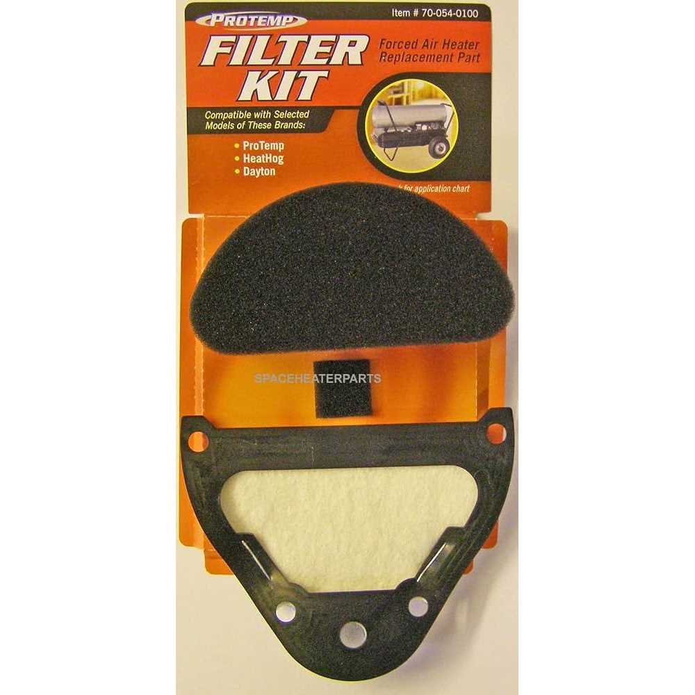 Heater Air Filter Kit 70-054-0100 for Master Pro Temp Heat Hog Remington Mi-T-M part# 68-3046 - Image 4